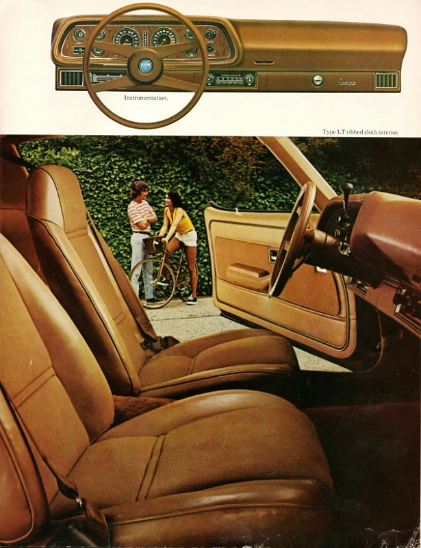 1974 Chev Camaro Brochure Page 7